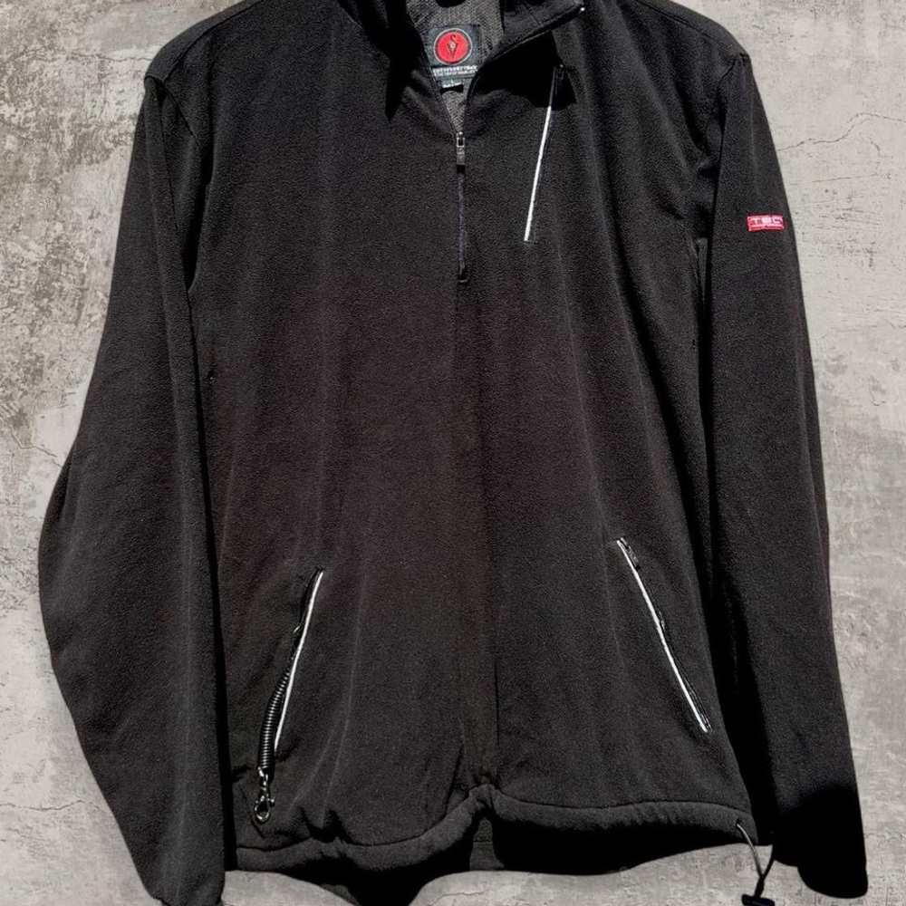 Scottevest TEC Black Men’s Fleece Reflective Details Men’s L CLEAN